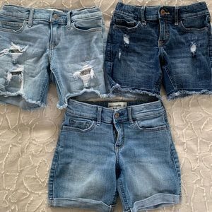 Abercrombie Kids girls shorts bundle